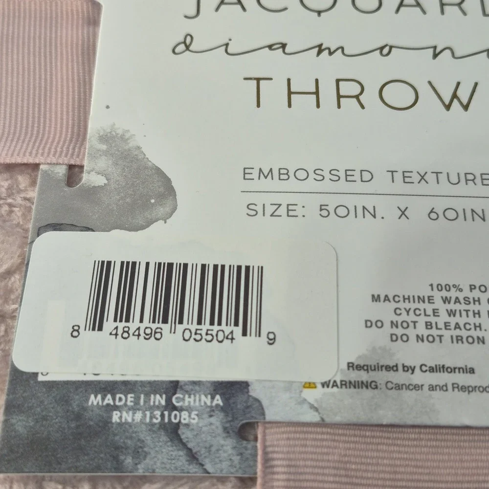 Home Collection jacquard diamond